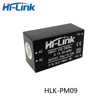 Понижающий преобразователь питания AC DC 220 В 3 Вт 9 В Выход HLK PM09, оригинальный модуль питания Hi-Link