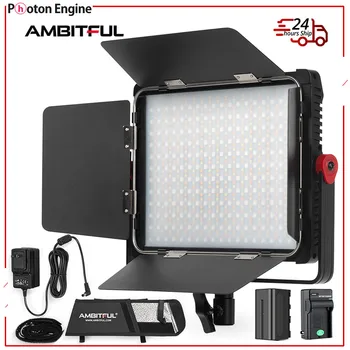 Масштабная 30 Вт P35R RGB Полноцветная Заполняющая панель 2800-6800 К LED Video Light Panel Поддерживает Управление приложением для Видеосъемки в реальном времени