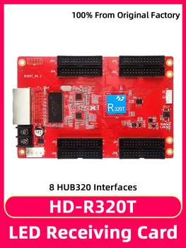 Полноцветный синхронный и асинхронный универсальный светодиодный дисплей HD-R320T, принимающая плата для светодиодного модуля с небольшим расстоянием