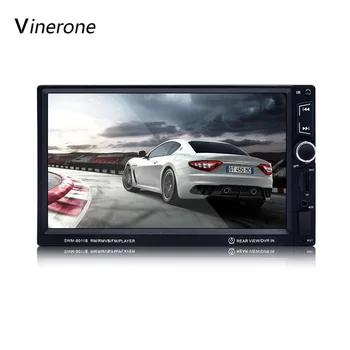 Vinerone 7-дюймовый Автомобильный Аудио Сенсорный Экран Автомагнитолы 2 din MP5 Плеер Bluetooth Камера заднего Вида USB AUX Авторадио 2din