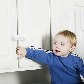 Защита детей от запирания Дверцы шкафа, Выдвижной ящик для ухода за младенцами, многофункциональный защитный замок для защиты ребенка