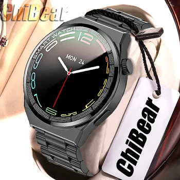 Смарт-часы с контролем доступа NFC, мужской спортивный браслет, водонепроницаемый циферблат с разрешением 360 * 360 пикселей, мужские умные часы с функцией Bluetooth Call + Box