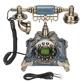 MS‑5501D Антикварный Телефон Ретро Старомодный Телефон с Подсветкой с Дисплеем FSK DTMF Календарь Дата Часы и Неделя