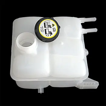 Автомобильный вспомогательный чайник Бак для воды Расширительный чайник для охлаждающей жидкости Крышка для чайника для антифриза Подходит для 04-12 Mazda 3