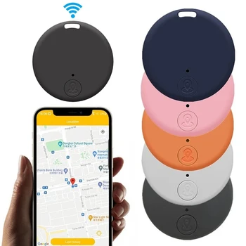 Мини-GPS Bluetooth 5.0 Трекер с защитой от потери устройства для кошек, собак, домашних животных, детской сумки, кошелька, трекера, смарт-искателя, локатора GPS Localizador Safety