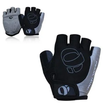 1 Пара велосипедных перчаток на полпальца, Высокоэластичные мотоциклетные перчатки для велоспорта, антивибрационные велосипедные гелевые перчатки MTB, Противоскользящие перчатки