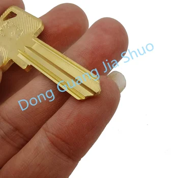 Заготовка для ключей с многощелевым нижним зародышем ключа, заготовки для ключей из американской латуни для слесаря Expert JS2304