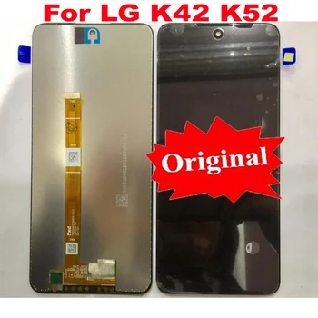 Оригинальная Лучшая Стеклянная Панель ЖК-дисплея С Сенсорным Экраном Digitizer Assembly Sensor Для LG K42 K420 K420HM K52 K520 Phone Pantalla