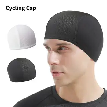 Внутренний охлаждающий колпачок шлема - Влагоотводящий охлаждающий колпачок для черепа, повязка для пота, внутренняя подкладка шлема, шапочка-бини, аксессуары для мотоциклов