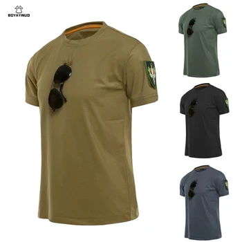 Тактическая рубашка; Уличная быстросохнущая рубашка с отворотом; Мужская боевая футболка с коротким рукавом; Топы в стиле милитари; Футболка для пеших прогулок; Футболка для охоты; футболка для бега