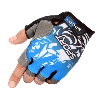 Велосипедные перчатки с полупальцами, противоскользящие дышащие мотоциклетные перчатки MTB для шоссейного велосипеда, мужские женские перчатки для спортивной рыбалки