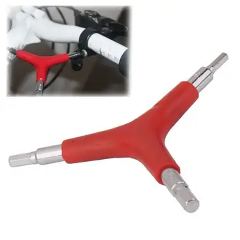 Велосипедный Y-образный шестигранный ключ Гаечный ключ 4/5/6 мм 3-ходовой для инструментов для ремонта велосипедов Велоспорт Инструмент для ремонта горных велосипедов Техническое обслуживание
