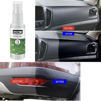Средство для полировки и восстановления пластиковых деталей автомобиля Очиститель для ухода за кожей салона автомобиля Средство для восстановления воска для полировки автомобилей