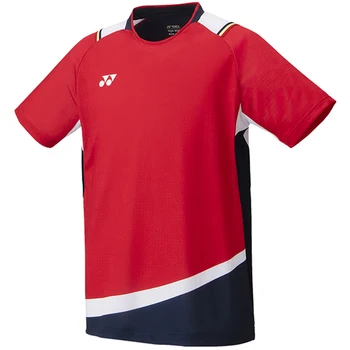 Yonex теннисная спортивная майка спортивная одежда спортивная одежда одежда для бадминтона 2022 футболка с коротким рукавом для мужчин и женщин 10489CR