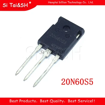 5шт SPW20N60S5 TO-247 20N60S5 TO247 SPW20N60 20N60 N-канальный полевой транзистор 600V 20A новый оригинальный