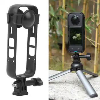 Защитная рамка с крышкой объектива для камеры X3 Пластиковый защитный удлинитель камеры Комплект для крепления в клетку
