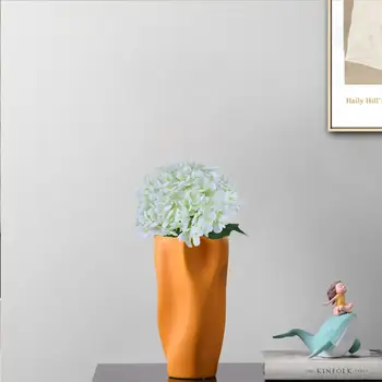 Креативный искусственный цветок яркого цвета, широкое применение, искусственная гортензия, искусственный шелк, цветок гортензии.