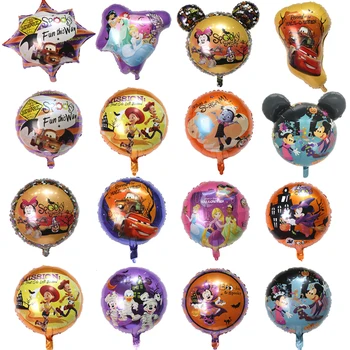 Disney Frozen Микки Минни Маус Принцесса Маккуин История игрушек Воздушный шар Детский душ на Хэллоуин, День рождения, Декор для детских игрушек Globos