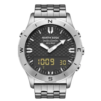 Спортивные цифровые часы, водонепроницаемый альтиметр, барометр, компас, мужской