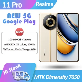 Разблокировать Realme 11 Pro MTK Dimensity 7050 5G smart 100MP Камера 6,7 
