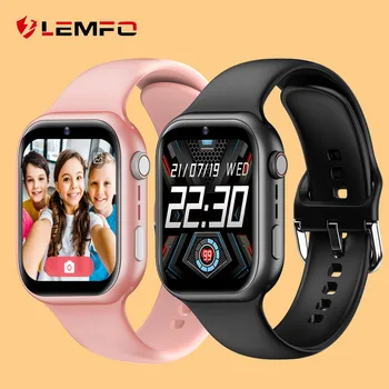 LEMFO K20 Детские Смарт-Часы 2023 HD Видеозвонок 4G Умные Часы Для Детей Мужчины Женщины GPS LBS IP67 Водонепроницаемый Большой Аккумулятор емкостью 1000 мАч