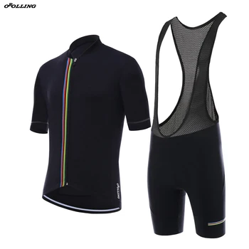 Новый КЛАССИЧЕСКИЙ комплект для велоспорта Champion Team, нагрудник, Индивидуальный карман для гонок или катания