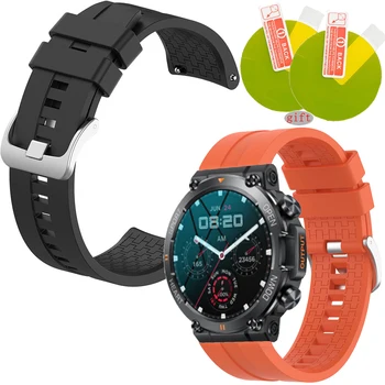 Мягкий силиконовый браслет-ремешок для MELANDA, новые спортивные смарт-часы с диагональю 1,39 дюйма, сменный ремешок для часов MELANDA Screen Protector