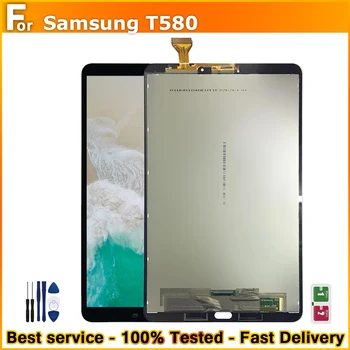 Оригинальный ЖК-дисплей для Samsung Galaxy Tab A 10,1 SM-T580 SM-T585 ЖК-дисплей с сенсорным экраном T580 Замена ЖК-дисплея