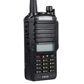 BAOFENG UV-9R Plus Портативное Двустороннее Радио Двухдиапазонная Портативная Рация FM-Трансивер Водонепроницаемый Пылезащитный Двусторонний радиоприемник