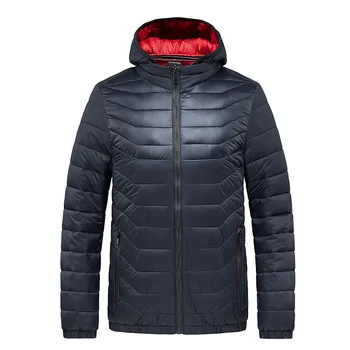 Новая мужская зимняя теплая куртка корейская модная хлопковая куртка со съемным капюшоном молодежная мужская хлопковая куртка