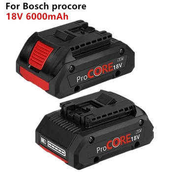 Обновленный литий-ионный аккумулятор Procore 18 В емкостью 6,0 ач подходит для аккумуляторной буровой установки Bosch 18 В Max со встроенной батареей 21700