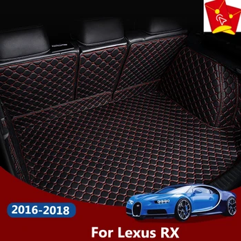 Высококачественные изготовленные на заказ кожаные коврики в багажник автомобиля для Lexus RX 2016-2018 Задний коврик в багажник лоток Ковер грязь